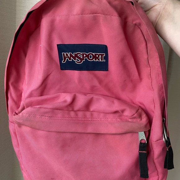 pink jansport backpack